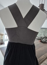 Boss Kleid M Schwarz Grau