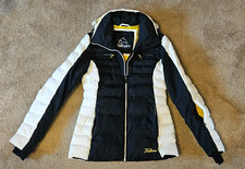 Original Falcon Comet Skijacke in Schwarz / Weiß - Göße S