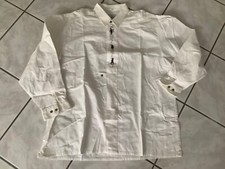 Landhaus Style Alpenland Trachtenhemd weiß mit Bergsteiger Gr 45