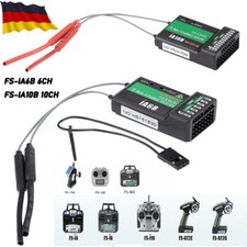 Flysky FS-iA6B/FS-IA10B 6/10CH 2,4G Empfänger PPM i-BUS Ausgabe für RC Flugzeug.