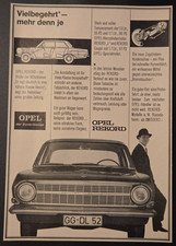 Opel rekord werbeanzeige - 11.,