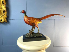 Fabrige Bronze Skulptur Fasan