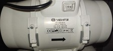 VENTS TT 125 220/280m³/h zweistufiger Rohrventilator + 3m Alu-Flexrohr + Klemme