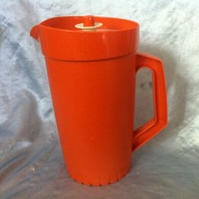 Tupperware Kanne Campingdose 2 beige preludio goldquell Saftkanne Piroschka oran