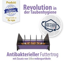 Futtertrog aus Kunststoff mit