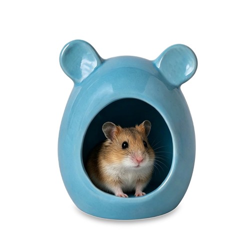 Hamster haus keramik versteck - haus,