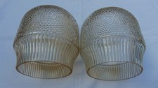 Lampenschirme - Glas / 2 Stück / transparent