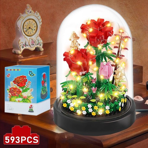 Blumen bausteine set - blumen, ewige