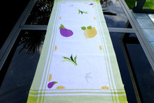 Neuwertiger Läufer  Handarbeit  Lupenstickerei Tischdecke Weiß 90 x 42 cm  20