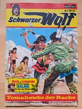 Schwarzer Wolf Nr.5 mit Leseprobe Kalari - ORIGINAL BASTEI WESTERN COMICHEFT
