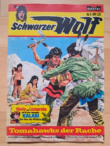 Schwarzer wolf mit - nr.5,