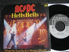 AC/DC-Hells Bells 7" Vinyl-1980 Germany-Atlantic-ATL 11 650