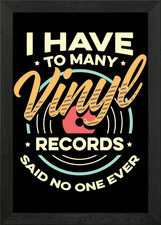 Zu viele Vinyl Schallplatten