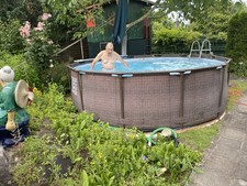 Bestway 56709 Steel Pro Max Deluxe 366 x 100 cm Pool-Set