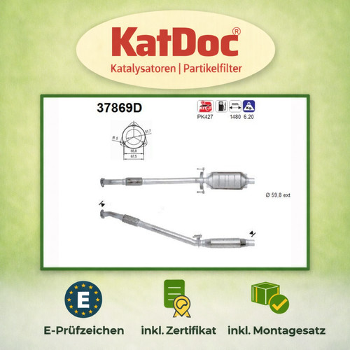 Katalysator für vw - für, lt