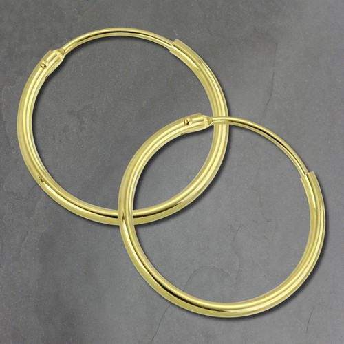 Golddream creolen 20mm ohrring - creolen,