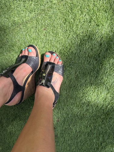 Geox ledersandalen high heels - geox,