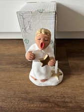 großer  Engel, Rot Ceramic,   Jahres Engel Jahresengel : 2001