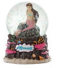 Schneekugel Meerjungfrau