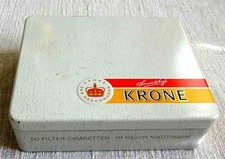 Alte Zigarretten-Blechdose