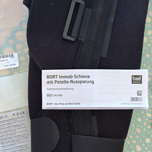 Bort immob schiene knieschiene - bort, immob-schiene