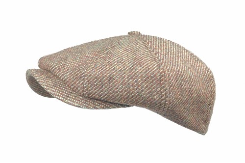 Schiebermütze bakerboy tweed - schiebermütze,