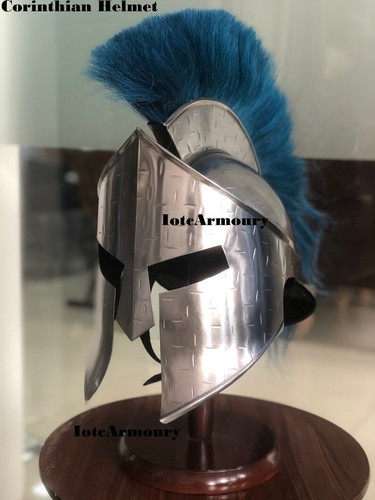 Griechische spartan helm blau - spartan,