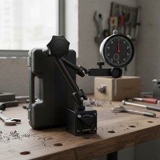 Messuhr Magnetfuß Set Digital