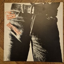 The Rolling Stones Sticky Fingers W 59100 Italy 1975 (Re) Vinyl LP Rar! VG+