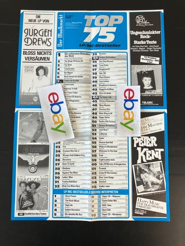 Musikmarkt charts plakat - musikmarkt,