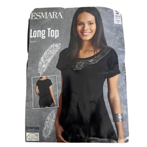Esmara damen longtop schwarz - damen,