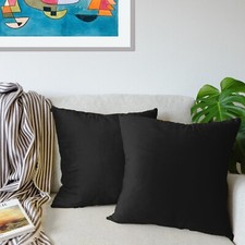 Kissenbezug Samt  40x40 45x45 50x50 30x50 Kissenhülle Sofakissen Deko samtig 1er