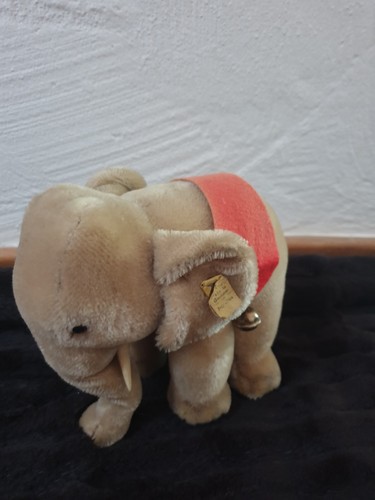 Steiff elefant 17cm - elefant, rote