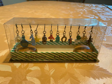 50er/60er Jahre Glas- Merker - Anhänger Ru-Ra Qualität Original