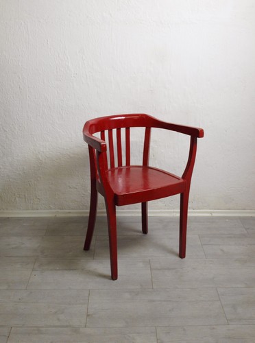 Roter armlehnstuhl bauhaus - roter,