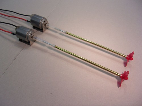 Motor kompletter - v, +