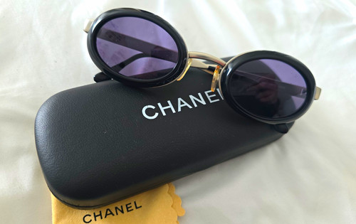 Chanel damen sonnenbrille oval - sonnenbrille,
