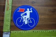 Alter Aufkleber Radsport Fahrrad Piktogramm 1983 Duschdas Lingner + Fischer