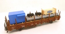 Märklin H0 DB-Rungenwagen Rlmmso 56, braun, mit Ladegut, KK   W44