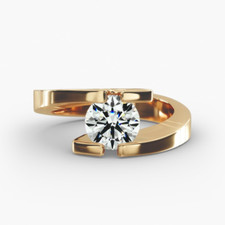 Verlobungsring 18 K Gelbgold 1