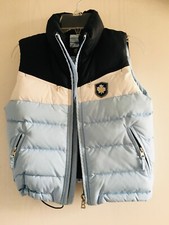 bogner LUXUS daunen weste gr. 110 116 5 6 7 jahre blau