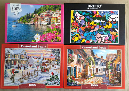 Puzzle konvolut 1000 - puzzle, 4