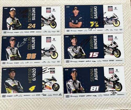 Moto2 moto3 signierte - moto3,