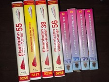 8x Eisenbahn VHS Videos