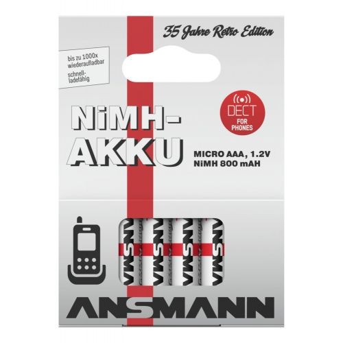 Ansmann akku micro aaa - micro, ideal