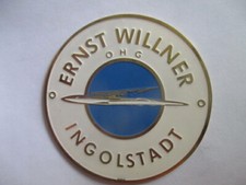 Nameplate sign Opel dealer