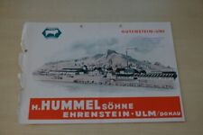 199921) Hummel - Strohpresse - beschädigtes Prospekt 195?