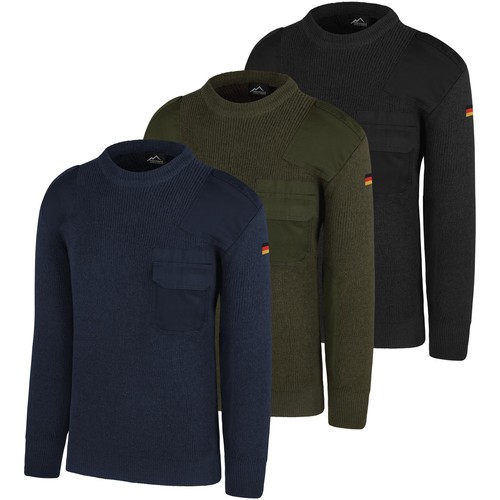 Bundeswehr winterpullover aus - bundeswehr,