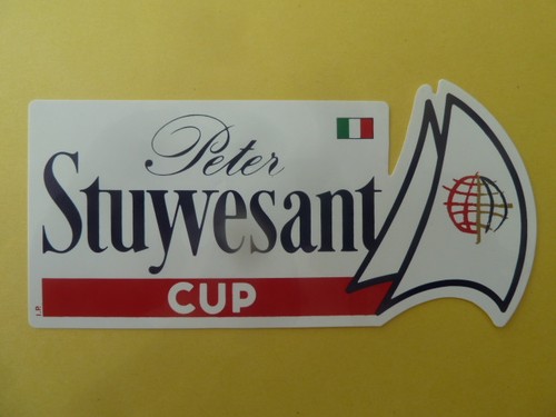 Aufkleber peter stuyvesant cup - stuyvesant,