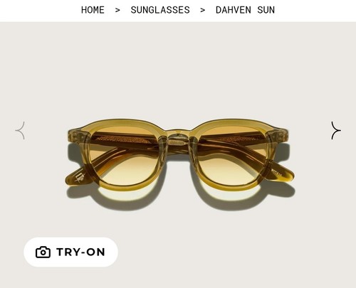 Moscot dahven brille 44 - gr.,